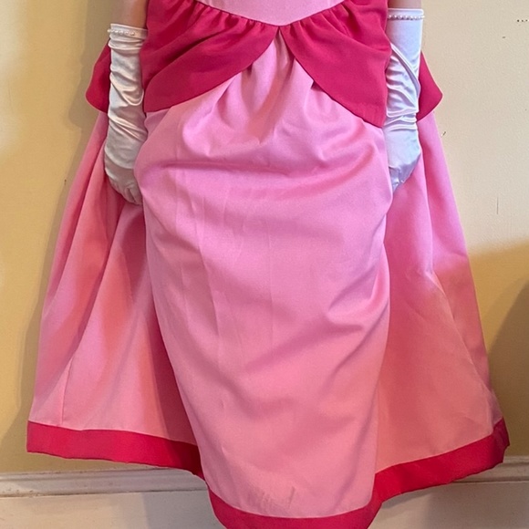 MARIO BROS PEACH PRINCESS DRESS - Picture 11 of 16